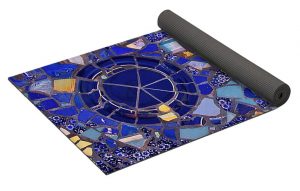 Decorative Yoga Mat Rolled